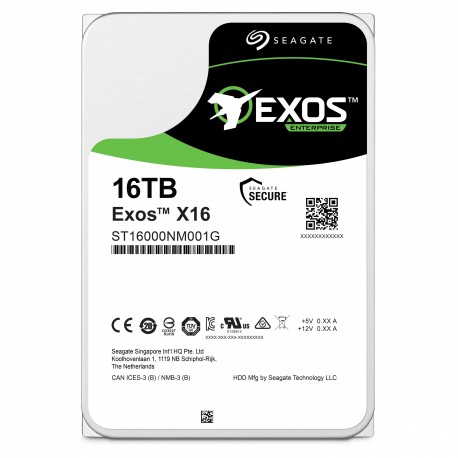 Trdi disk Seagate 8.9cm 3.5 16TB SATA3 Exos X16 512e 7200 256MB
