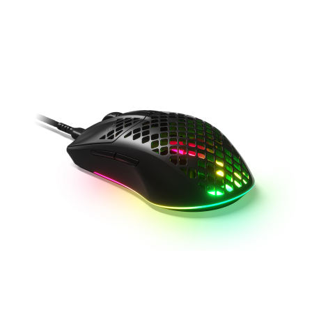 Miška SteelSeries Aerox 3 črna