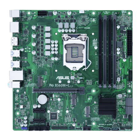 Matična plošča ASUS PRO B560M-C/CSM, LGA1200, 90MB1720-M0EAYC