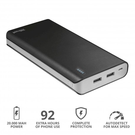 Prenosna baterija Powerbank TRUST Primo 20000 mAh