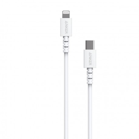 Anker PowerLine USB-C, Lightning kabel 0,9m bel