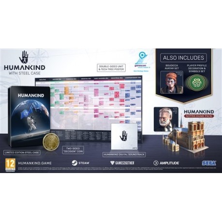 Igra Humankind - Day One Edition (with Steel Case) (PC)