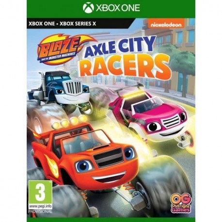 Igra Blaze and the Monster Machines: Axle City Racers (Xbox One & Xbox Series X)