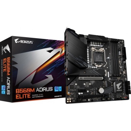 Matična plošča GIGABYTE B560M AORUS ELITE, DDR4, LGA1200, mATX