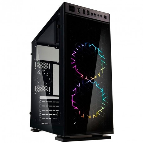 Ohišje KOLINK INSPIRE K1 RGB, črno, INSPIRE K1 RGB
