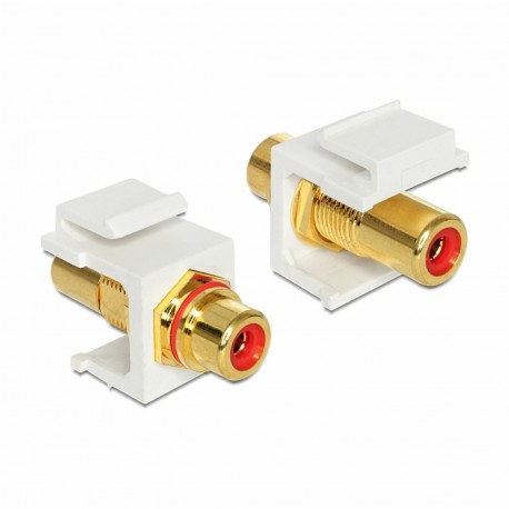 Adapter-AVDIO RCA rdeč Keystone Delock 9701049
