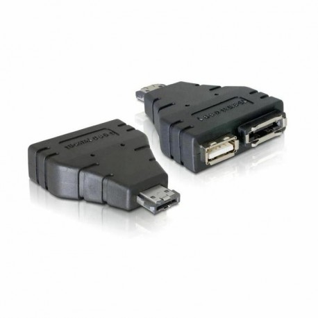 Adapter 1x eSATAp M na 1x eSATA Ž  + 1x USB-A Ž Delock 8514031