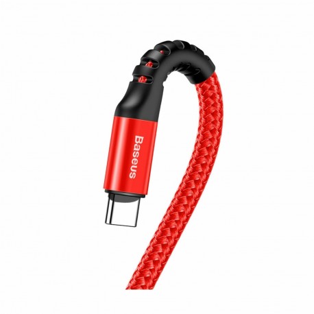 Kabel USB A-C 1m 2A spiralni rdeč Baseus 8519234