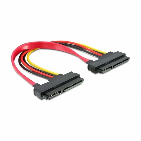 Podaljšek SATA ženski z napajanjem 0,2m 22-pin Delock 8514046