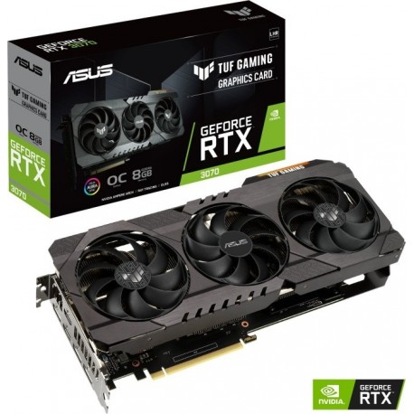 Grafična kartica ASUS TUF RTX 3070 GAMING OC V2 8GB, ASUVG-RTX_3070_3