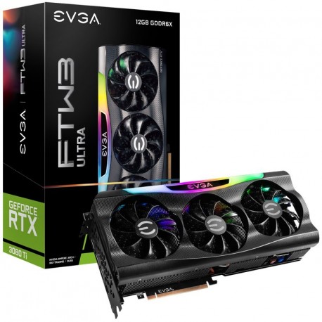 Grafična kartica EVGA GeForce RTX 3080 Ti FTW3 ULTRA GAMING 12GB, 12G-P5-3967-KR