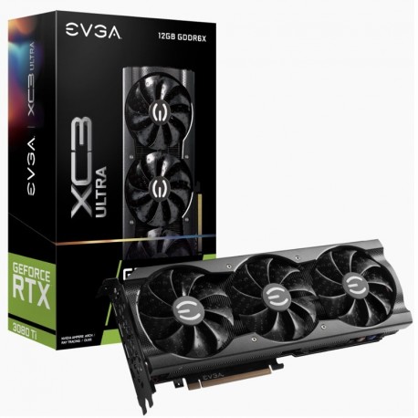 Grafična kartica EVGA GeForce RTX 3080 Ti XC3 ULTRA GAMING 12GB, 12G-P5-3955-KR
