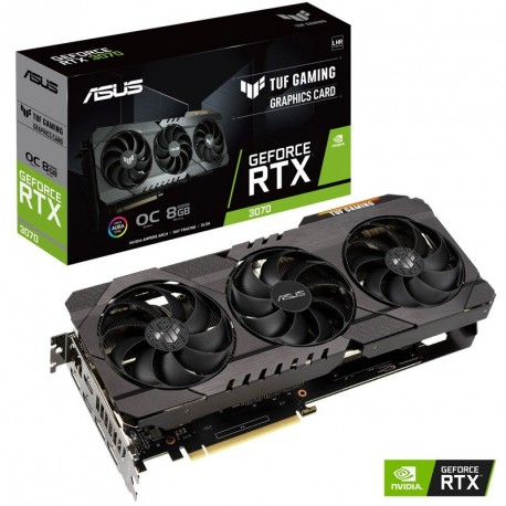Grafična kartica ASUS TUF Gaming GeForce RTX 3070 V2 OC 8GB GDDR6 LHR