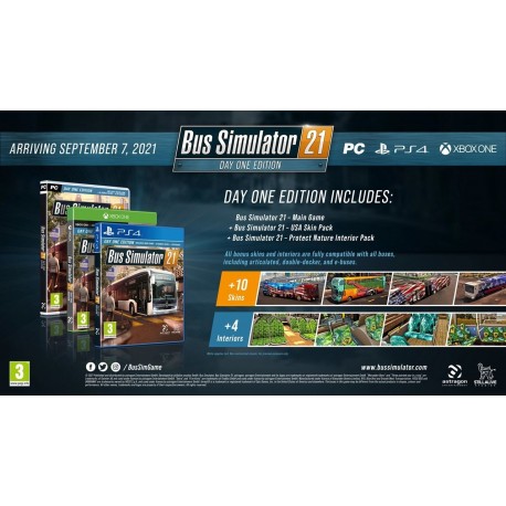 Igra Bus Simulator 21 - Day One Edition (Xbox One)
