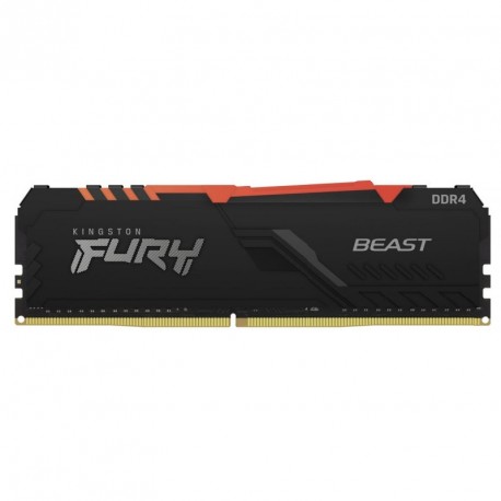 Pomnilnik DDR4 16GB (2x 8GB) 3600MHz KINGSTON FURY Beast RGB, kit