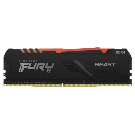 Pomnilnik DDR4 64GB (2x32GB) 3200MHz KINGSTON Fury RGB, KF432C16BBAK2/64