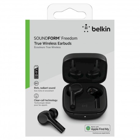 Slušalke brezžične Belkin SOUNDFORM Freedom, črne