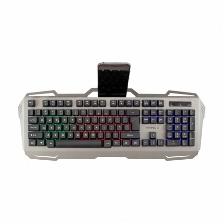 Tipkovnica WHITE SHARK GK-1624 VIKING-2 siva metal