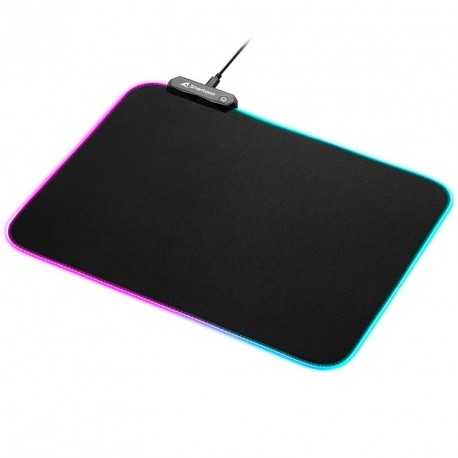 Podloga za miško SHARKOON 1337 RGB V2 360 črna mat