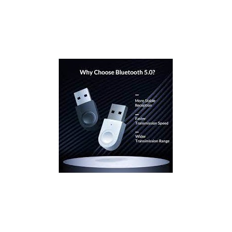 Adapter USB Bluetooth 5.0, črn, ORICO BTA-608