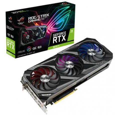 Grafična kartica GeForce RTX 3070 Ti OC 8GB ASUS ROG Strix