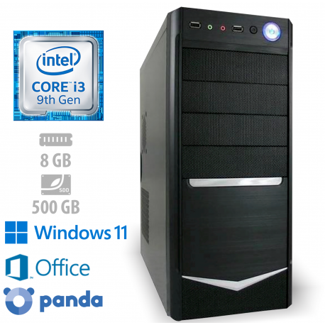 Osebni računalnik ANNI OFFICE Optimal / i3-9100 / SSD / W11P / OF2019 / CX3