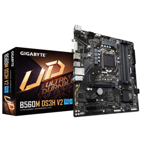 Matična plošča GIGABYTE B560M DS3H V2, LGA1200, mATX