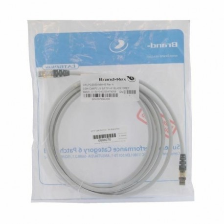 Kabel SFTP CAT.6 patch 3m Leviton