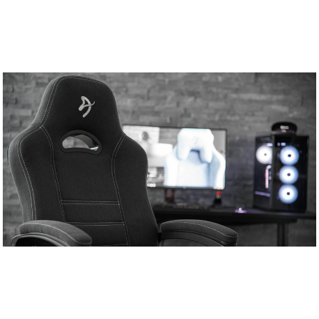 Gaming stol Arozzi Enzo Woven, temno siv