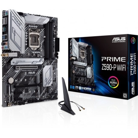 Matična plošča ASUS PRIME Z590-P WIFI, DDR4, LGA1200, ATX