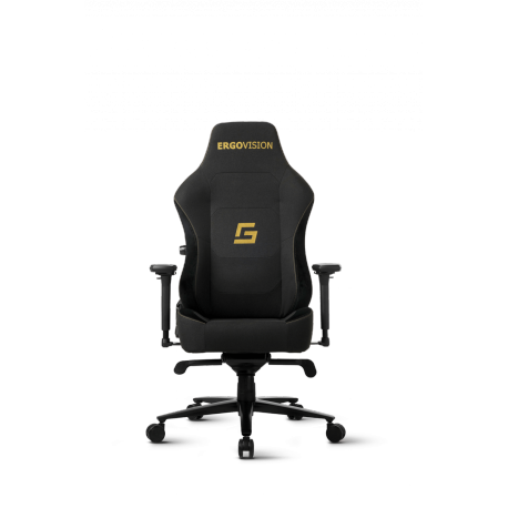 Gaming Stol Ergovision Throne, črn