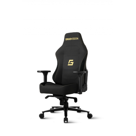 Gaming Stol Ergovision Throne, črn