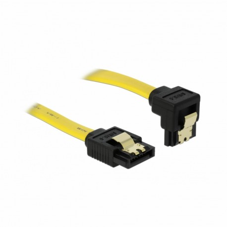 Kabel SATA kotni  90° 0,1m Delock 8514047