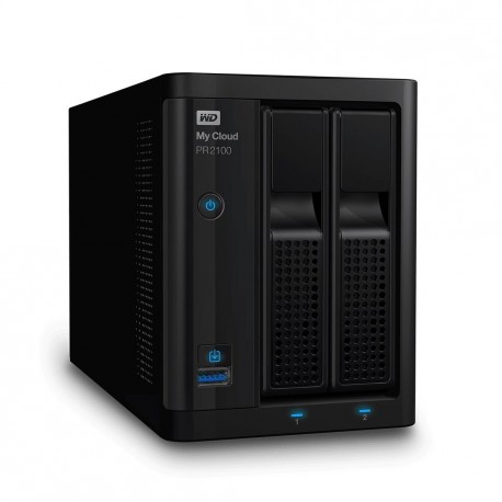 WD My Cloud Pro PR2100 28TB 2Bay NAS, WDBBCL0280JBK-EESN