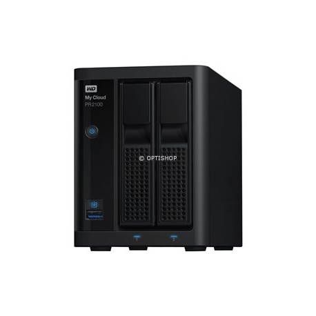 WD My Cloud Pro PR2100 28TB 2Bay NAS, WDBBCL0280JBK-EESN