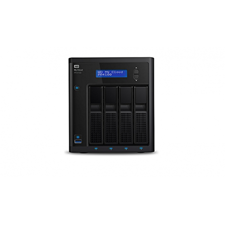 WD My Cloud Pro PR4100 64TB 4Bay NAS, WDBNFA0640KBK-EESN