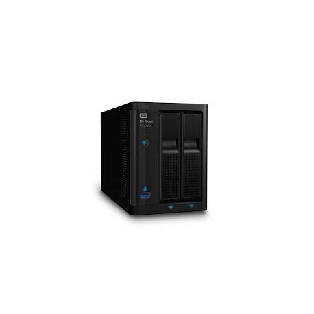 WD My Cloud Pro PR2100 16TB 2Bay NAS, WDBBCL0160JBK-EESN
