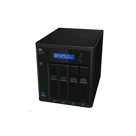 WD My Cloud Pro PR4100 72TB 4Bay NAS, WDBNFA0720KBK-EESN