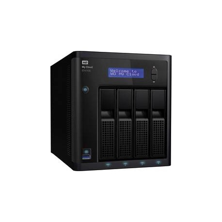 WD My Cloud EX4100 24TB NAS 4-Bay, WDBWZE0240KBK-EESN