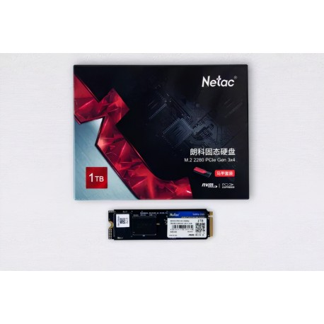 SSD disk 1TB M.2 NVMe Netac N950e Pro w Heat Sink