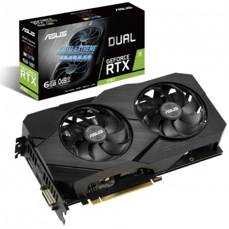 Grafična kartica ASUS Dual GeForce RTX 2060 EVO 6GB GDDR6, DUAL-RTX2060-6G-EVO
