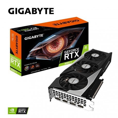 Grafična kartica GeForce RTX 3060 Ti Gigabyte Gaming OC PRO 3.0 LHR 8GB