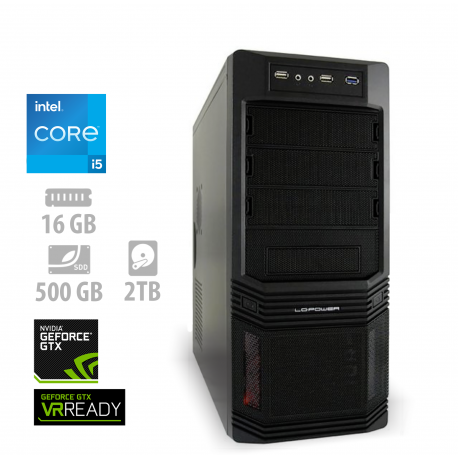 Osebni računalnik ANNI Gamer Advanced i5-11400F / GTX 1660 S / NVMe / HDD / PF7G