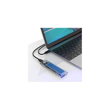 Zunanje ohišje za M.2 NVMe 2230-2280 v USB 3.1 Gen2 Type-C, modro, ORICO TCM2