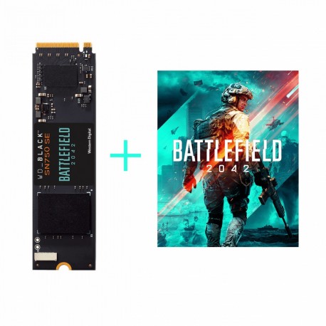 SSD disk 1TB NVMe WD BLACK SN750 SE, WDBB9J0010BNC-WRSN