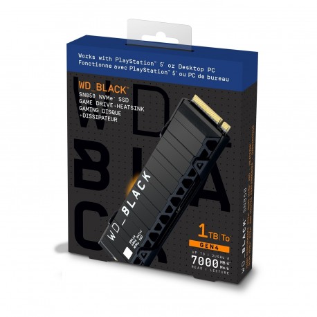SSD disk 1TB NVMe WD BLACK SN850, WDS100T1XHE