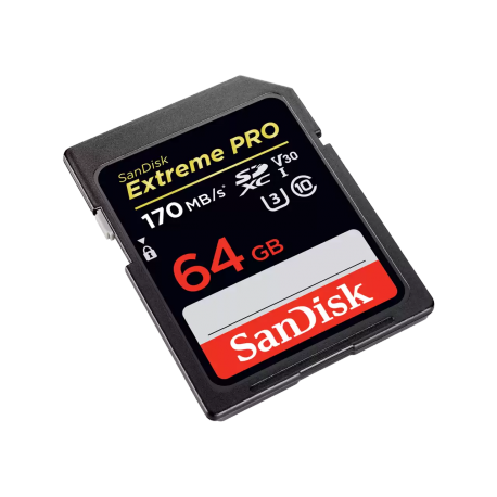 SanDisk Spominska kartica SDXC 64GB C10 UHS-1, SanDisk Extreme PRO 170 MB/s