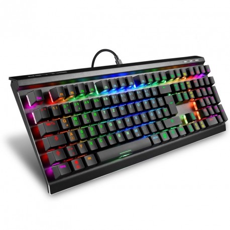 Tipkovnica SHARKOON SKILLER SGK60 RGB Kailh BOX Red, mehanska
