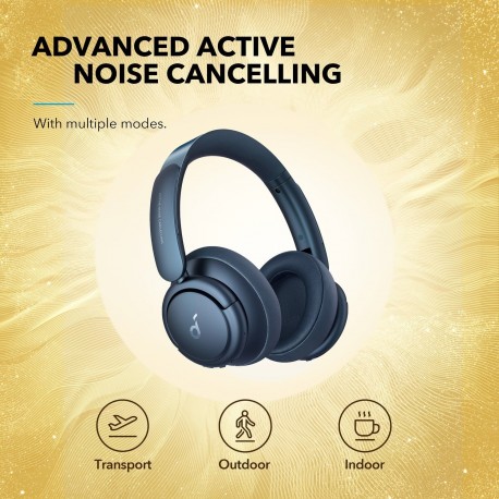 Slušalke Anker SoundCore Q35 naglavne ANC, A3027G31
