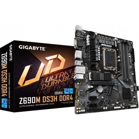 Matična plošča GIGABYTE Z690M DS3H DDR4, LGA1700, mATX